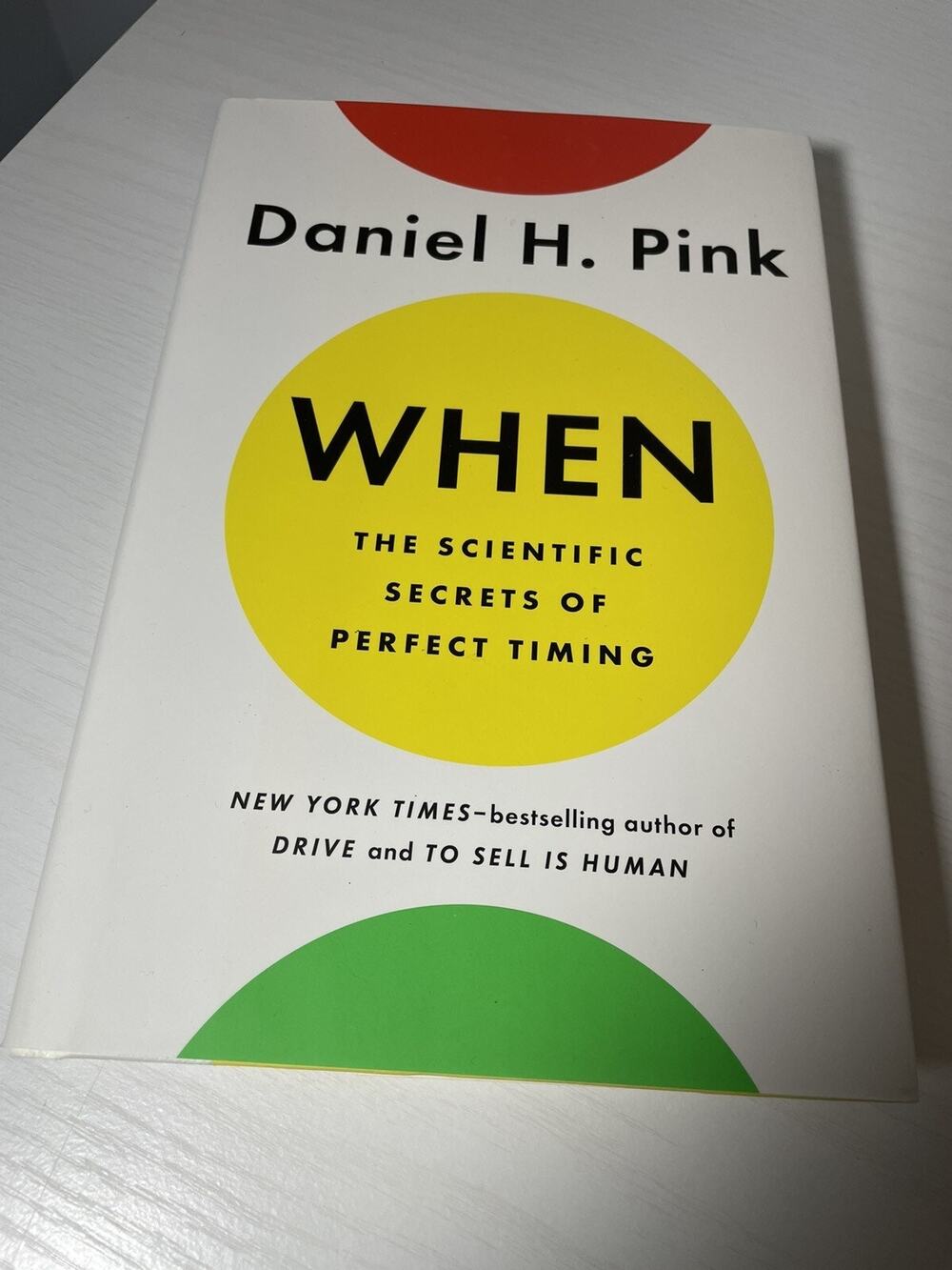 Leadership Book By Daniel Pink - When: the Scientific Secrets of Perfect Timing